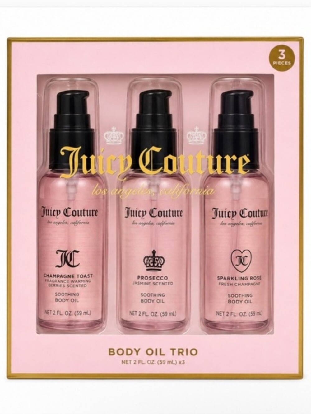 Juicy Couture  Soothing Body Oil Trio